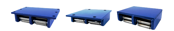 DCOT, DCNT and DCT dual chain rollers